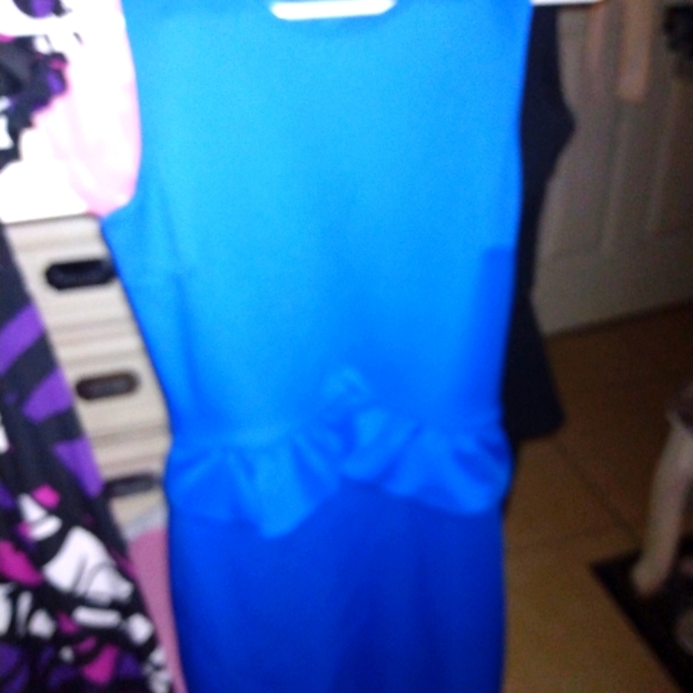 Little navy blue mini dress